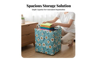 Drawstring Storage Box Large Capacity Organizer container Moistureresistant for Families