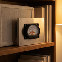 Warm Backlight Panel Mounted VU Meter Clear Cover Analog VU Meter Square Front Plate
