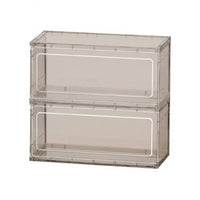 Large Capacity Dustproof Glassware Cabinet Strong Load Bearing Cup Storage Box Stackable Cup Organizer for Desktop, Kitchen Counter