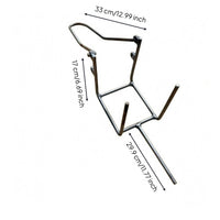 Vegetable Bundling Rack Curved Arms Manual Vegetable Tying Rack Rectangular Base