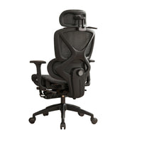 Ergonomic Office Chair Footrest Ergonomic Mesh Chair Padded Armrests