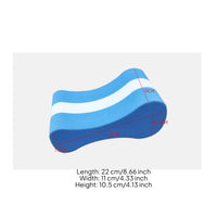 High Buoyancy Figure 8 Kickboard Long-Lasting Leg Buoyant Aid Lightweight Leg Training Swim Board Portable for Beginners, Kids, Beach
