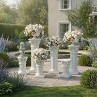 Roman Column Pedestal Column Pedestal Stone-Like Pillar for Wedding Planners, Gardens, Photo Backdrops, Patios