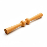 5 Pieces Skin Firming Wooden Massage Roller Set Polished Finish Maderotherapy Tool Kit Ergonomic Design Maderoterapia Kit for Women, Men, Spa