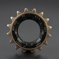 16T Freewheel Single Speed for Folding Bike, Sprocket Replacement for Cyclists, Rear Gear with Chain Oil Included