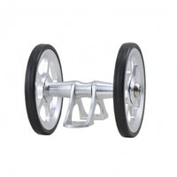 Aluminum Alloy Push Wheel Assembly Metal Axle Folding Bike Mudguard Push Wheel Compact