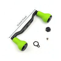 Reel Handle with Knobs Lightweight Handle Easy Installation Hardware for Fishermen
