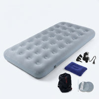 Inflatable Mattress and Air Bed for Adults, Double Airbed with Electric Pump for Fast Inflation, Durable Camping Mat, Quiet Guest Temporary Bed