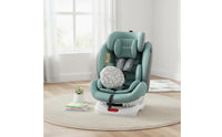 360 Rotating Car Seat Adjustable Recline Vehicle Anchor System Car Seat Forward and Rear-Facing Child Product for Infants, Young Children