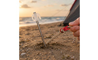 Reflective Tent Guy Line Kit Adjustable Tent Stake Kit Aluminum Alloy Buckle Guy Line Set Lightweight