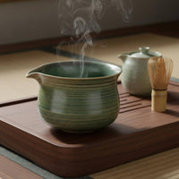 Matcha Bowl with Spout Song Period Style Matcha Bowl Handmade Teaware