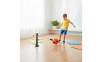 Soccer Training Aid with Suction Cup Compact for Home, Beginners