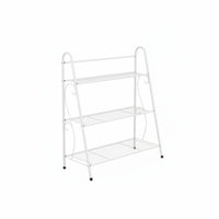 Floor-Standing Multi-Tier Pot Stand Modern design 3-Tier Stepped Plant Stand Space-Saving Flower Shelf Sturdy Frame for Gardeners, Homeowners, Apartment Dwellers, Living Room, Balcony, Indoor, Outdoor