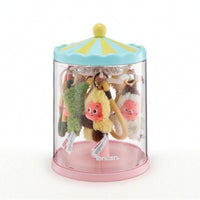 Stuffed Figure Display Case Transparent Accessory Hanger Stand Figure Display Case Compact Showcase Unique Design for Collectors