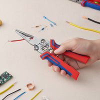 Needle Nose with Wire Ergonomic Multifunction Electrician Tool