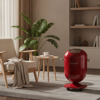 Trash Can with Removable Inner Container 15L Trash Can with Wheels Wastebasket Wheeled Bin Rolling for Kitchen, Office