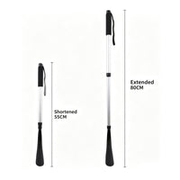 Telescoping Shoehorn with Wrist Strap Space-Saving for Daily Dressing, Bedrooms