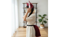 Canine Ears and Tail Set Adjustable Canine Costume Set Soft Headband with Tail for Photo Shoots