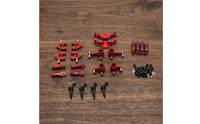 RC Car Damping System Metal Set Steering Cup Kit Machined Hardware for Chassis Tuning