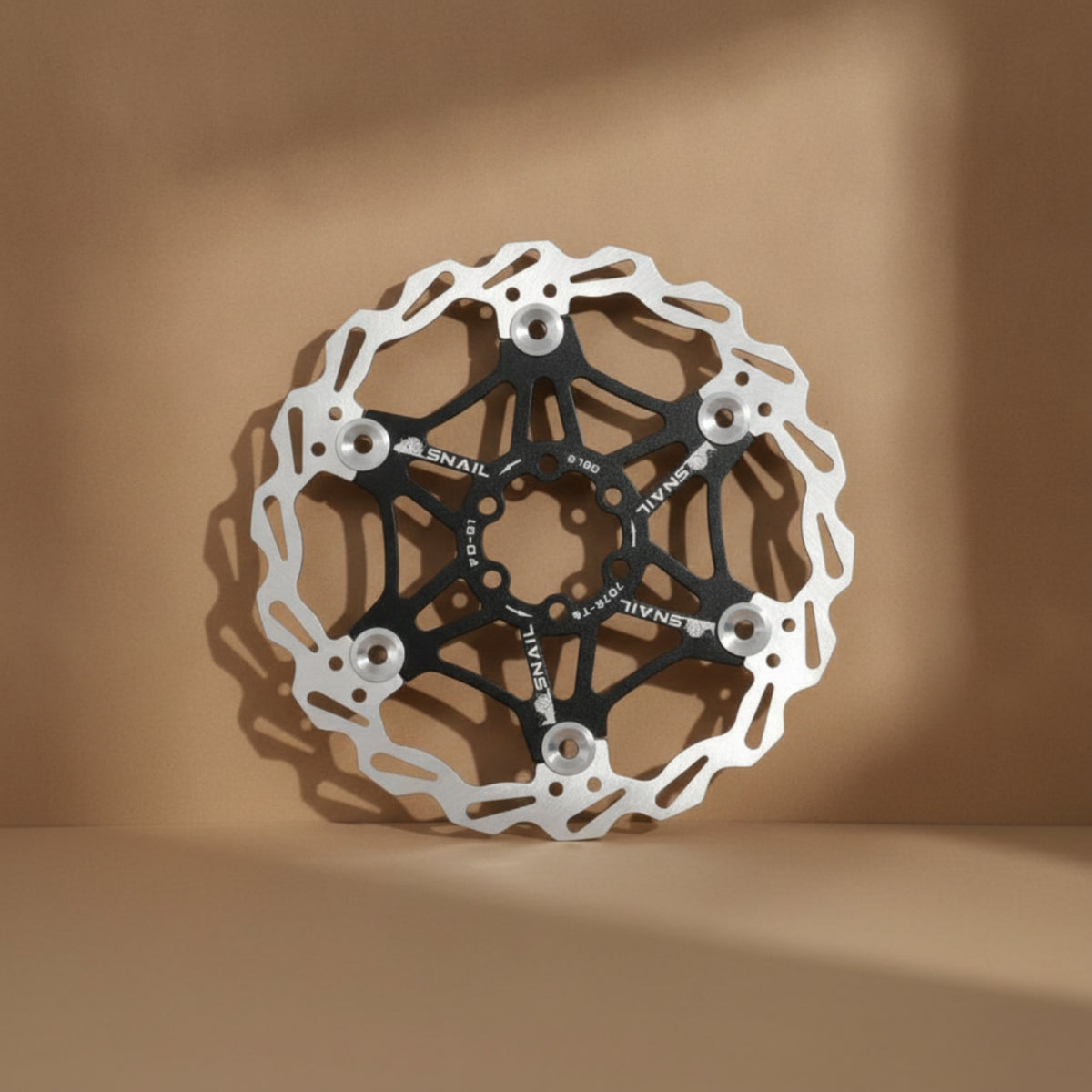 Mountain Bike Disc Rotor High Strength Floating Disc Brake Rotor Anodized Finish