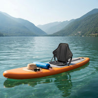 Stand-up Paddleboard Seat with Back Support Adjustable Straps Stand-up Paddleboard Seat with Backrest Ergonomic Design Kayak Chair Cushion