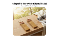 2 Pieces Stretchable Adjustable Elastic Strap Buckleless Belt Hook Waist Accessory
