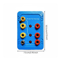 Fencing Scoring Tester High Accuracy Fencing Weapon Test Panel Portable Athletic Gear for Tournament