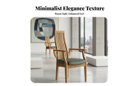 With Armrests Spindle rear Armchair Supportive rearrest Desk Chair Multi-Purpose Dining Seat timeless Design for Students, Office Workers, Homeowners, Study Room, Bedroom