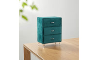 Desktop Jewelry Box Tabletop Jewelry Organizer with Drawers Versatile Storage Cabinet for Girls