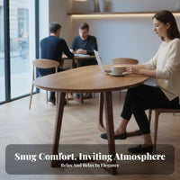 Upholstered Bench and Chair Set Nordic Design Upholstered Banquette Modern Aesthetic Long-Lasting Construction for Coffee Shop