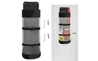 Over the Door Organizer with Zippered Pockets Heavy-Duty over-the-Door Organizer for Athletes, Home Gym, Garage