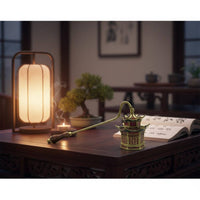 Pagoda Candle Wick Cover Zinc Alloy Construction Candle Wick Cover Long-Lasting Metal Heat-Resistant for Home Decor