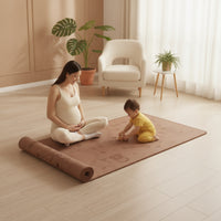 Exercise Mat Mat Non-Slip Exercise Mat Cushioned for Women, Kids, Stretching