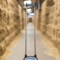 Metal Rod Rods Hay Moisture Meter Backlit LCD Display Forage Moisture Meter Textured Grip Farm Tool Digital