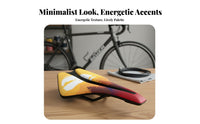 Pressure Relief Mountain Bike Seat Breathable Design Soft Cushion Bike Saddle Shock Absorbing for Road Cyclists, Women, Long Distance Riding