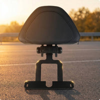 Biker Backrest Assembly Easy to Install Adjustable Driver Backrest Rust Resistant for Long Rides