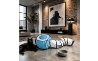 Foldable Cat Tunnel Easy to Clean S-Shaped Cat Tube Multiple Exits for Kittens