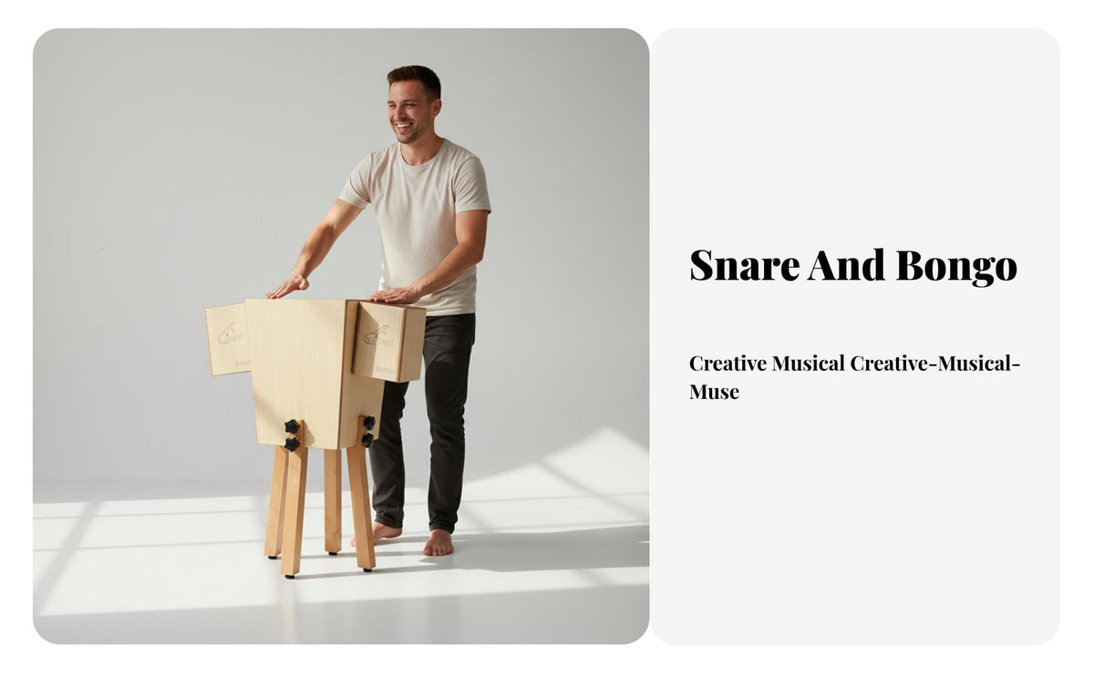 Box Drum Pair Combo Detachable Design Drum Pair Box Drum Easy Assembly Box Drum for Percussionists, Street Artists, Concert Performance