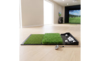 Tri-Turf Golf Mat indoor/outdoor Golf Hitting Mat Sturdy for Beginners