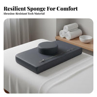 Anti-Collapse Beauty Bed Headrest Inset Design Massage Table Face Cradle Pillow Soft Cushioning for Beauticians, Salons, Spas