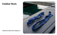 Kayak Paddle Leash Anti-Loss Boat Paddle Safety Rope Elastic Oar Tether Sturdy Bungee Tool Lanyard Sturdy Duty