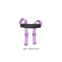 Padded Stretching Stretch Strap Elastic Stretching Strap with Buckle Comfortable Soft for Yogis, Pilates