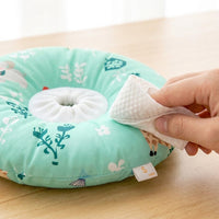Soft Pet Cone with Drawstring Toggle, Padded Polyester Waterproof Cat Cone, Anti-biting and Anti-licking After Surgery Recovery