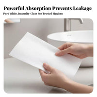 50 Pieces Disposable Urine Gel Ifier Pad Leak-Resistant Bedpan Absorbent Sheet Bedpan Absorbent Liner Odor Control