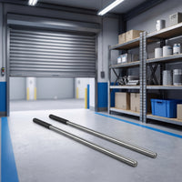 High-Strength Garage Door Winding Bar with Non-Slip Handles Solid Steel Garage Door Winding Rods Corrosion-Resistant Tool Galvanized