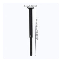 Metal Table Leg with Mounting Plate Easy Installation Table Leg Mounting Hardware Slim Heavy-Duty for DIYers, Bar Tables
