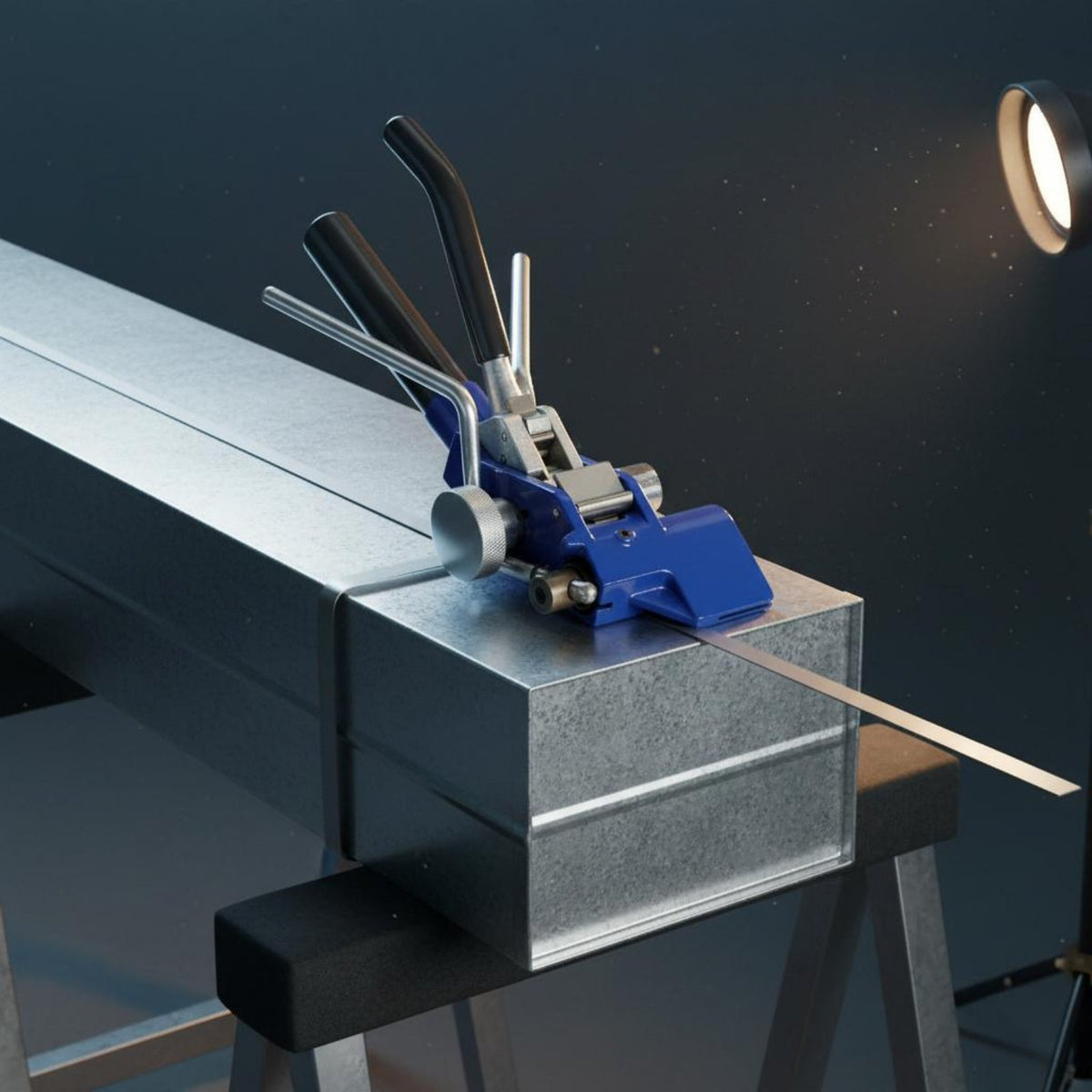 Manual Stainless Steel Tie Portable Cable Tie Tensioner Tightens Strap Tightening Tool Cuts for Industrial Use
