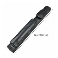 Multi-Slot Pool Cue Case Sturdy Billiard Cue Hard Case Zipper Pocket Sports Gear Shock-Resistant Resistant for Billiards Players, Travel, Tournament