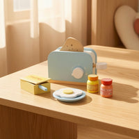 Wooden Bread Warmer   Toy Bread Warmer for Classroom