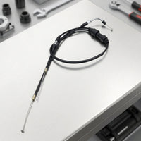 Replacement Motorcycle Cable with Return Spring Compatible Motorcycle Control Cable Flexible Threaded for Mechanics, Handlebar Repair